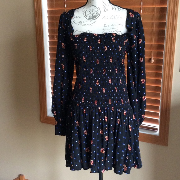 *FIRM* NWT Free People Two Faces Mini Dress - Picture 4 of 5